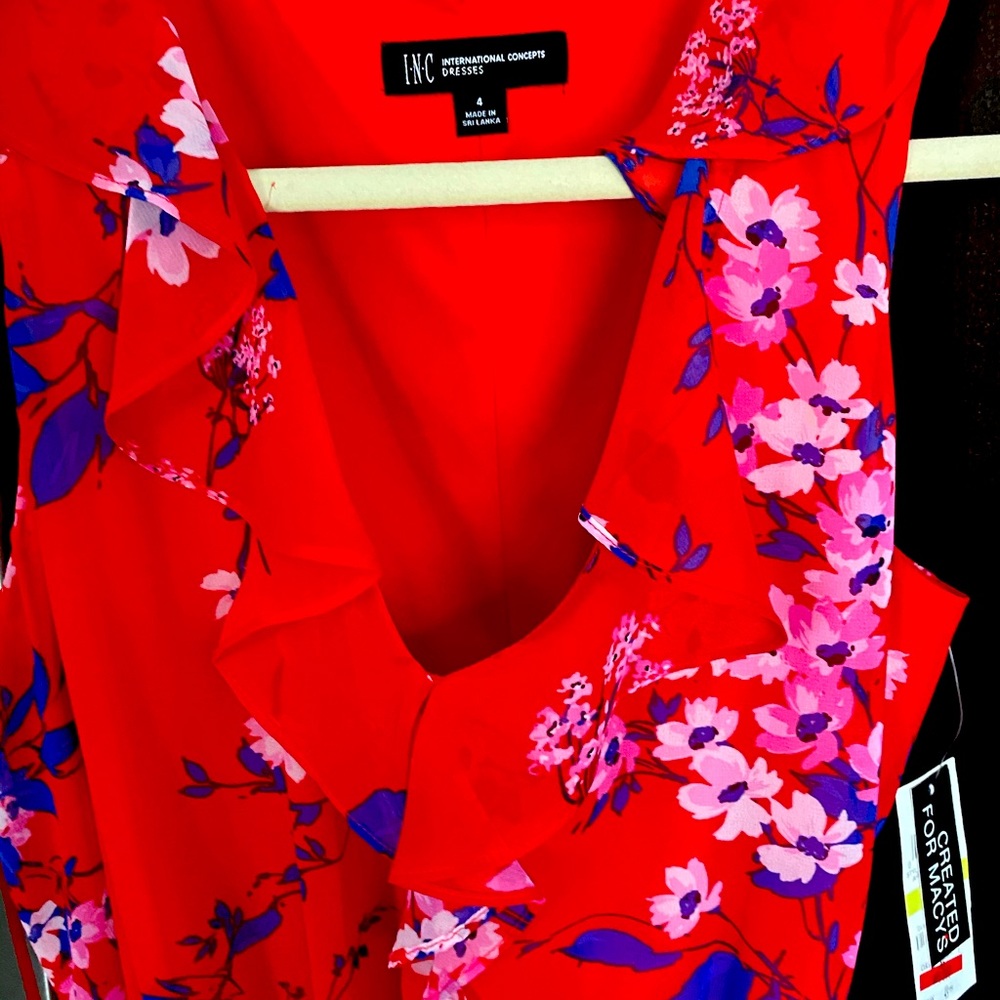 INC red dress